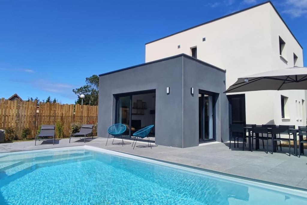 Maison Neuve Avec Piscine Chauffee De Mai A Septembre A 6 Minutes De La Gonneville-en-Auge
