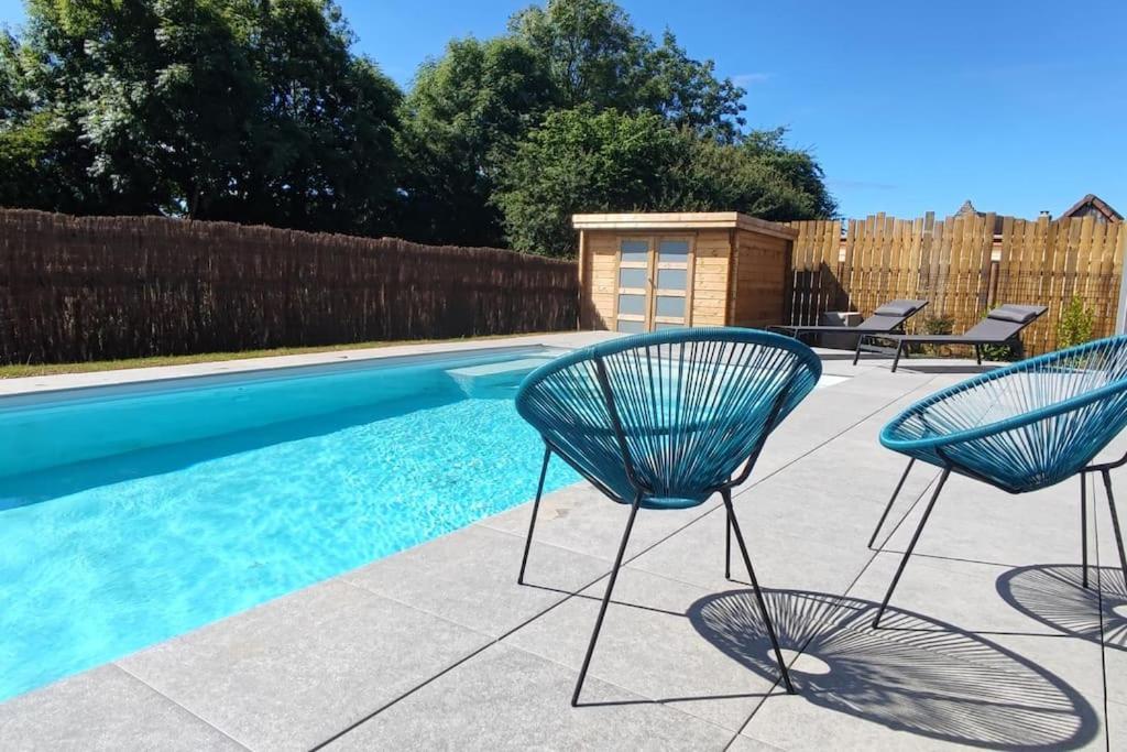 Holiday home Maison Neuve Avec Piscine Chauffee De Mai A Septembre A 6 Minutes De La Gonneville-en-Auge
